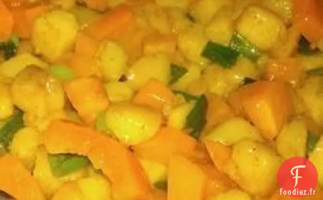 Pommes de Terre au Poivron Rouge