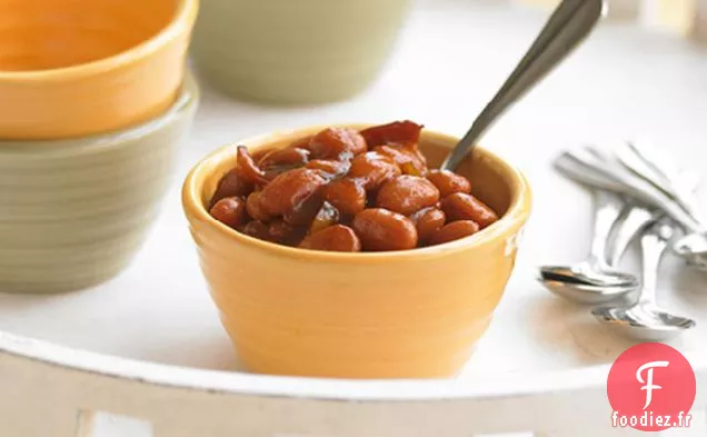 Fèves Au Lard Maison à la Mijoteuse