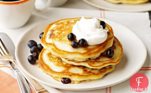 Crêpe aux Myrtilles Facile