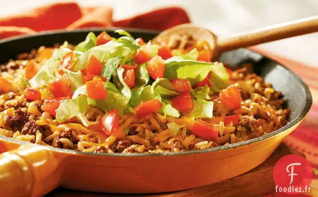 Dîner Taco à Une Casserole