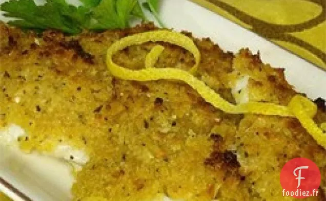 Plie au four avec Panko et Parmesan