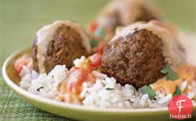 Boulettes de Viande Mexicaines en Sauce au Fromage