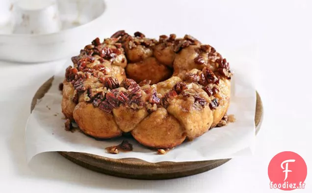 Brioches Collantes aux Noix de Pécan à l'Érable