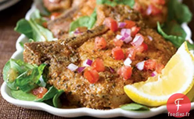 Côtelettes De Porc Italiennes Croustillantes