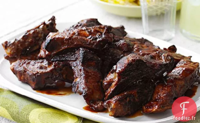 Côtes Levées de Style Campagnard BBQ