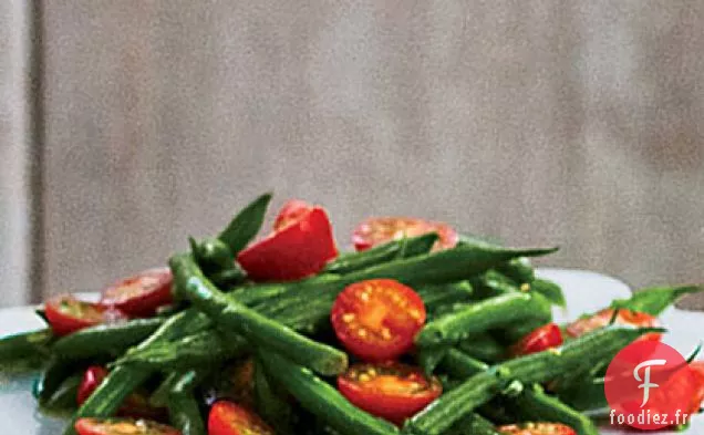 Salade de Haricots Verts-Tomates aux Herbes
