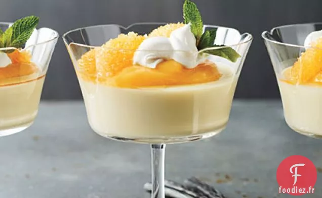Panna Cotta Orange Pulpeuse