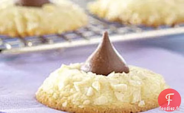 Biscuits Kiss Aux Amandes Et Au Chocolat