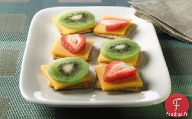 Bouchées aux Fruits et au Fromage