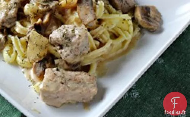 Porc Stroganoff
