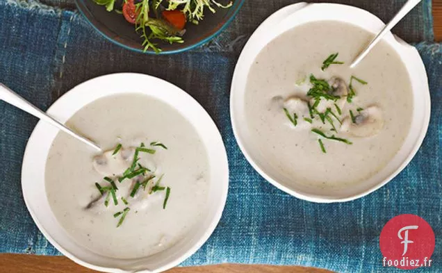 Soupe Crémeuse Aux Champignons