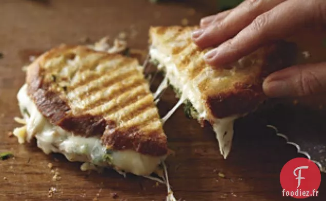 Panini au Pesto de Mozzarella