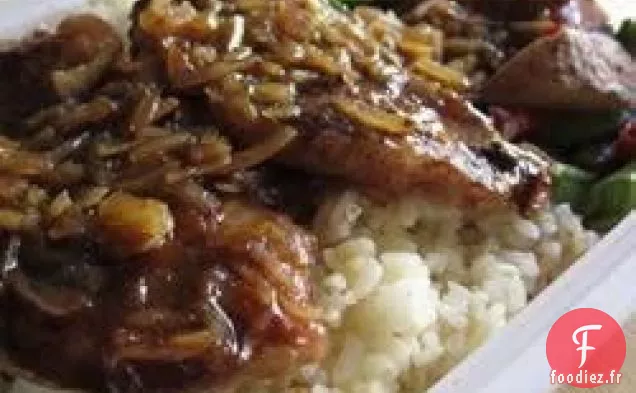 Côtelettes De Porc Frottées