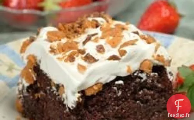 Doigt au Beurre au Chocolat - Gâteau au Caramel