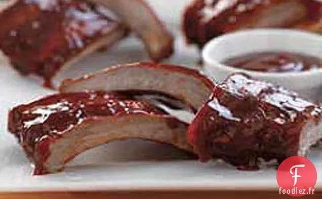 Côtes de Porc BBQ à l'Orange