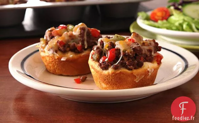 Biscuits Fourrés au Bœuf au Barbecue