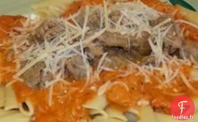 Pâtes à la Sauce Vodka