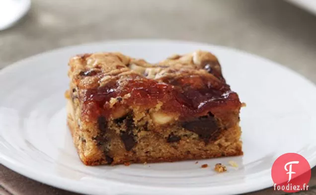 Brownies au Beurre d'Arachide et à la Gelée
