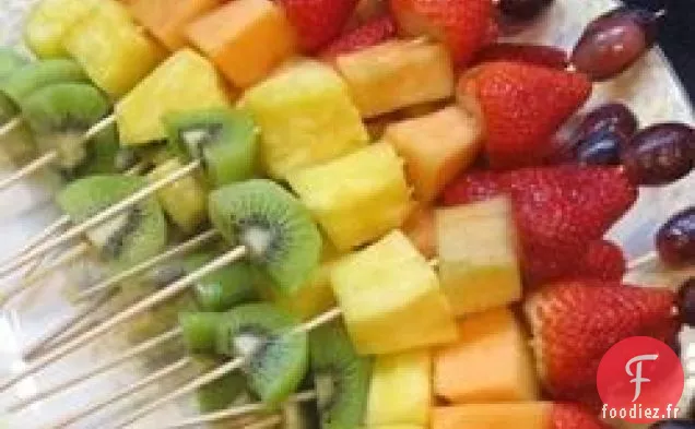 Brochettes Fun Fruitées