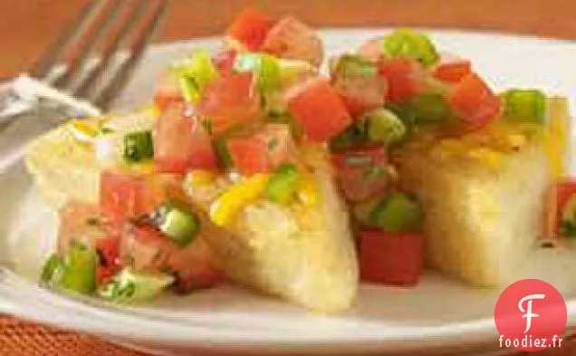 Polenta avec Salsa de Tomates Fraîches