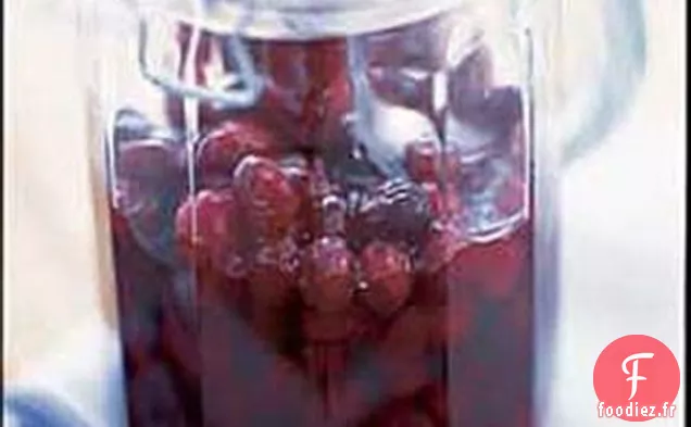 Sauce aux Canneberges à l'Eau de Vie