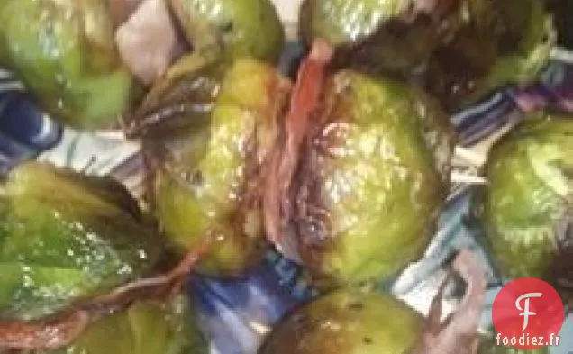 Choux de Bruxelles Rôtis et Poppers de Prosciutto