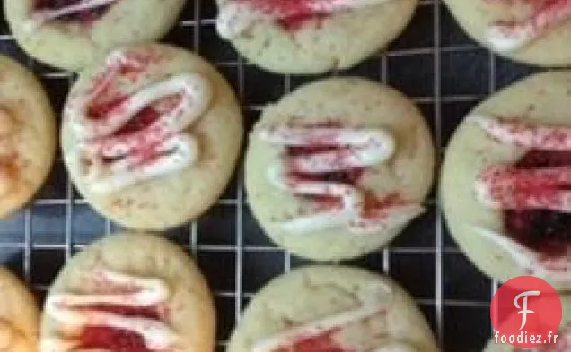 Biscuits au Chocolat Blanc Et à la Framboise