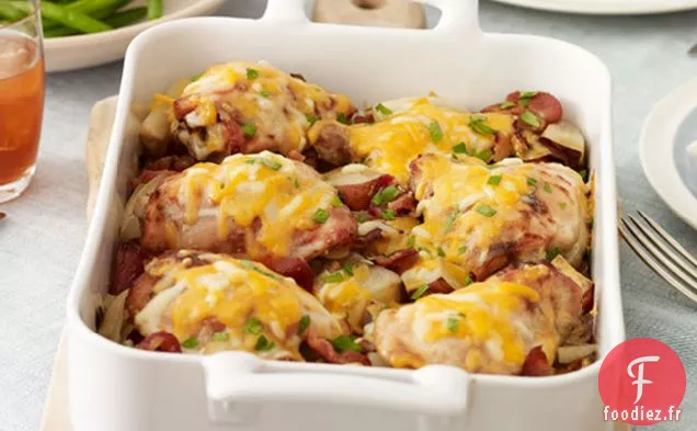 Poulet Bacon-Cheddar et Pommes de Terre