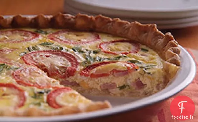 Quiche au Bacon Canadien
