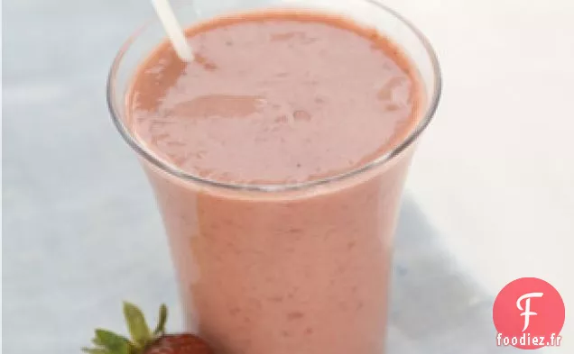 Smoothie au Lever du Soleil aux Baies et à l'Orange