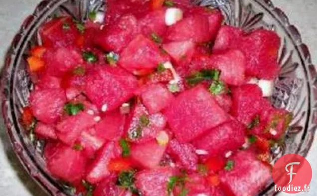 Salade de Pastèque Épicée