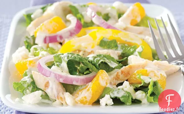 Salade de Poulet aux Agrumes et à la Feta