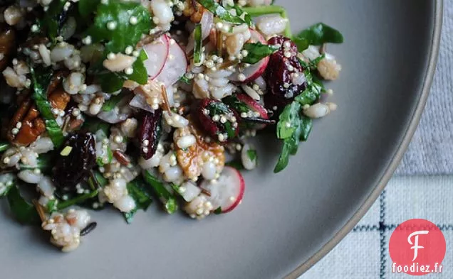 Salade De Radis Et De Noix De Pécan