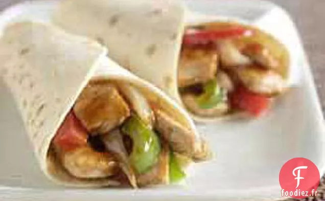 Wraps de Porc BBQ