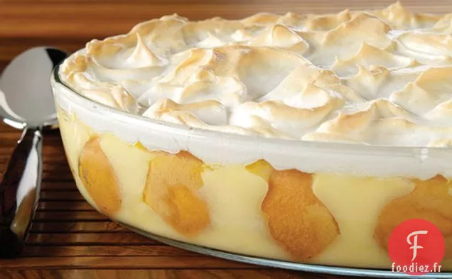 Pouding à la Banane du Sud Garni de Meringue