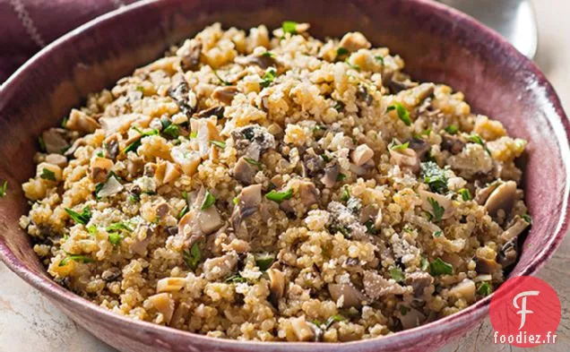 Pilaf aux Champignons - Quinoa