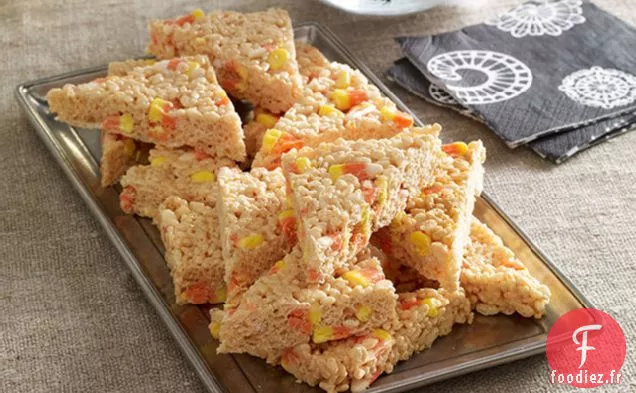 Friandises KRISPIESÂ® DE RIZ au maïs et À LA Guimauve