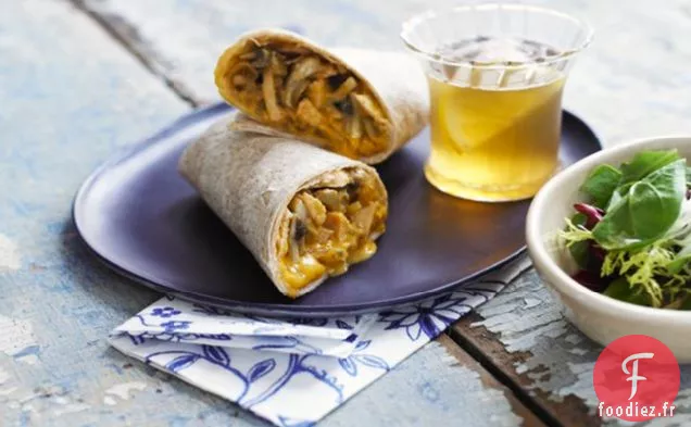 Wrap au Poulet Marsala
