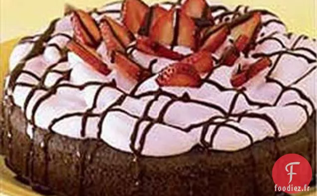 BAKER'S ONE BOWL Gâteau au Chocolat et aux Fraises