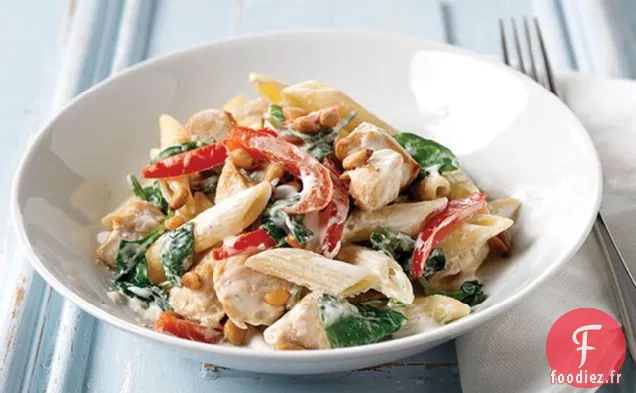 Poulet Crémeux à la Florentine