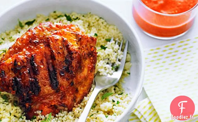 Cuisses de Poulet Romesco aux Noix de Cajou