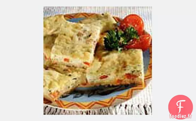 Entrées de Quiche Aux Trois Fromages