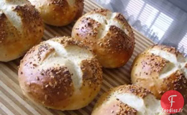 Rouleaux de Sandwich à l'Oignon Doux