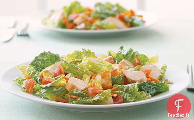 Salade de Poulet Aux Légumes Frais