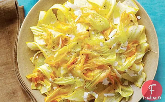 Salade de Courge d'Été Rasée