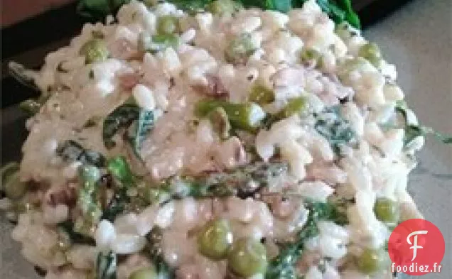 Risotto au Brocoli à la Crème et au Citron