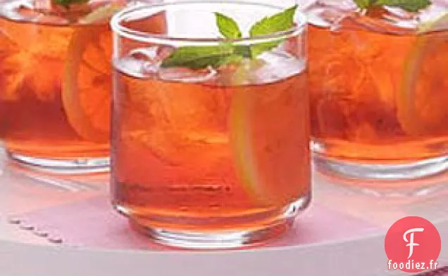 Cocktail de Thé aux Framboises