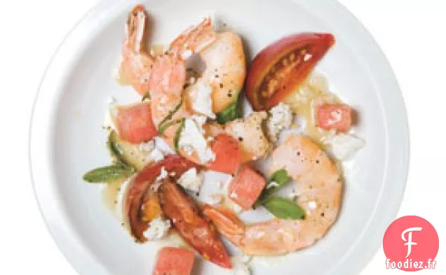 Salade de Crevettes Fraîches