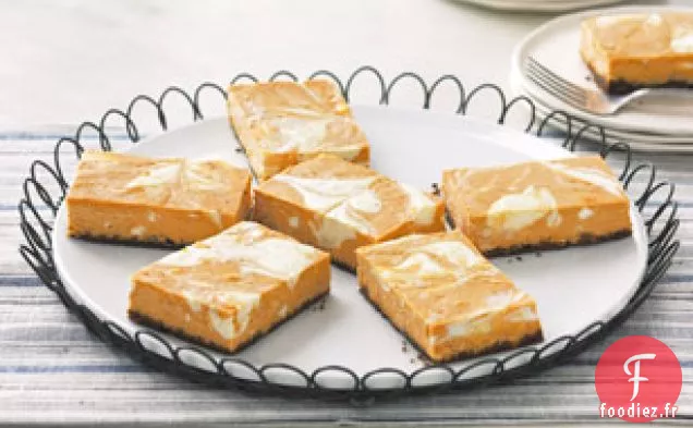 Gâteau au Fromage Tourbillon de Citrouille