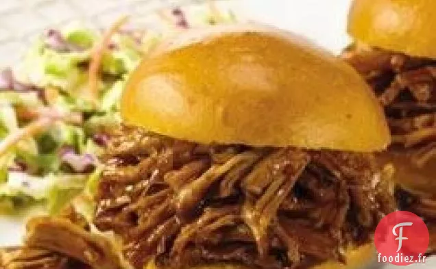 Porc Effiloché BBQ Mijoteuses